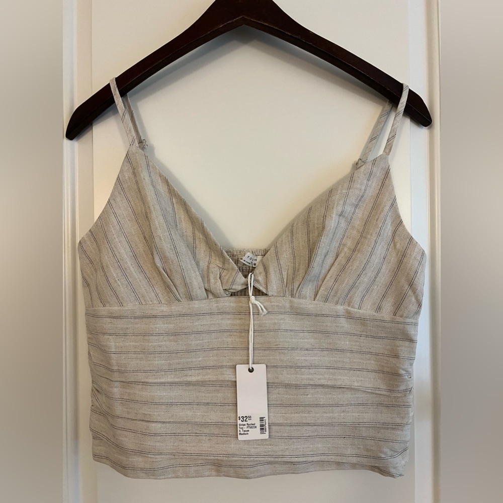 Crop Top with adjustable straps